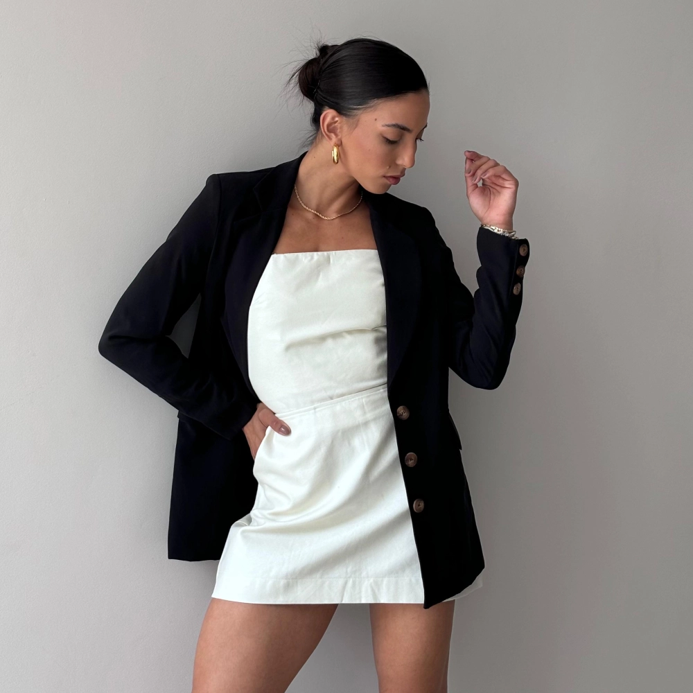 Blazer Alfaiataria Marselha - Preto