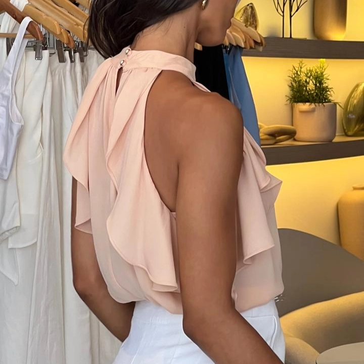 Blusa Mariana - Nude