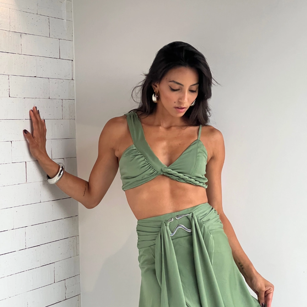 Cropped Mia - Verde