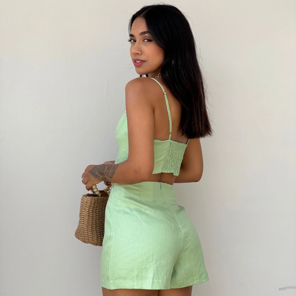 Shorts Saia Analu - Verde