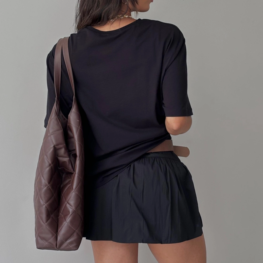 Shorts Saia Dafne - Preto