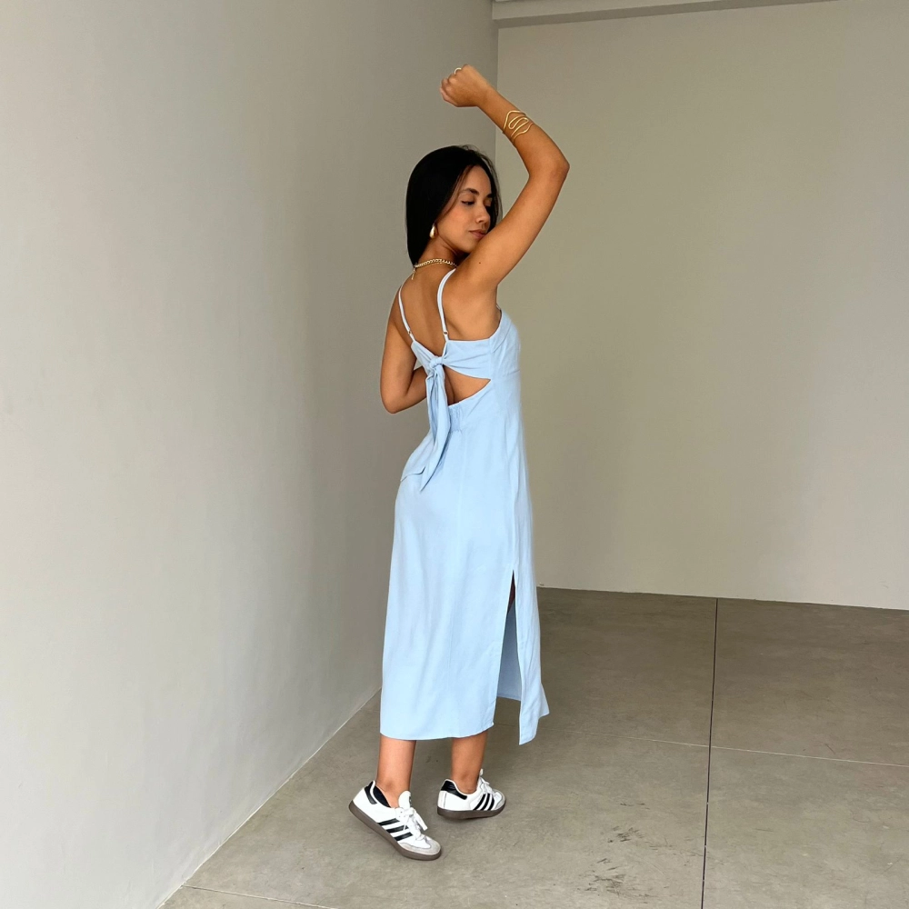 Vestido Cibele - Azul Claro