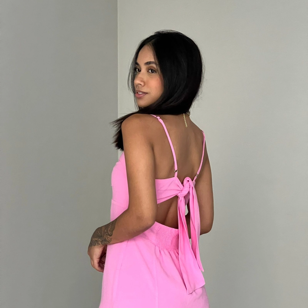 Vestido Cibele - Rosa