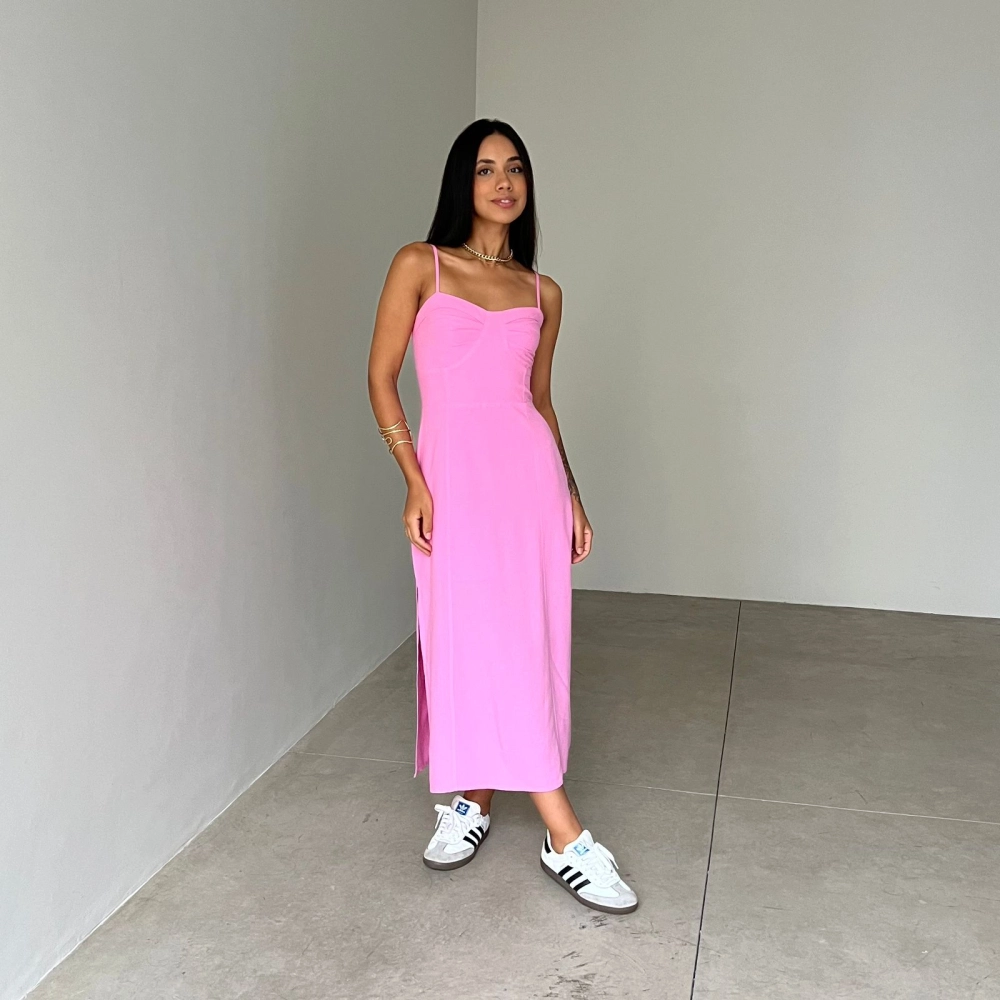 Vestido Cibele - Rosa