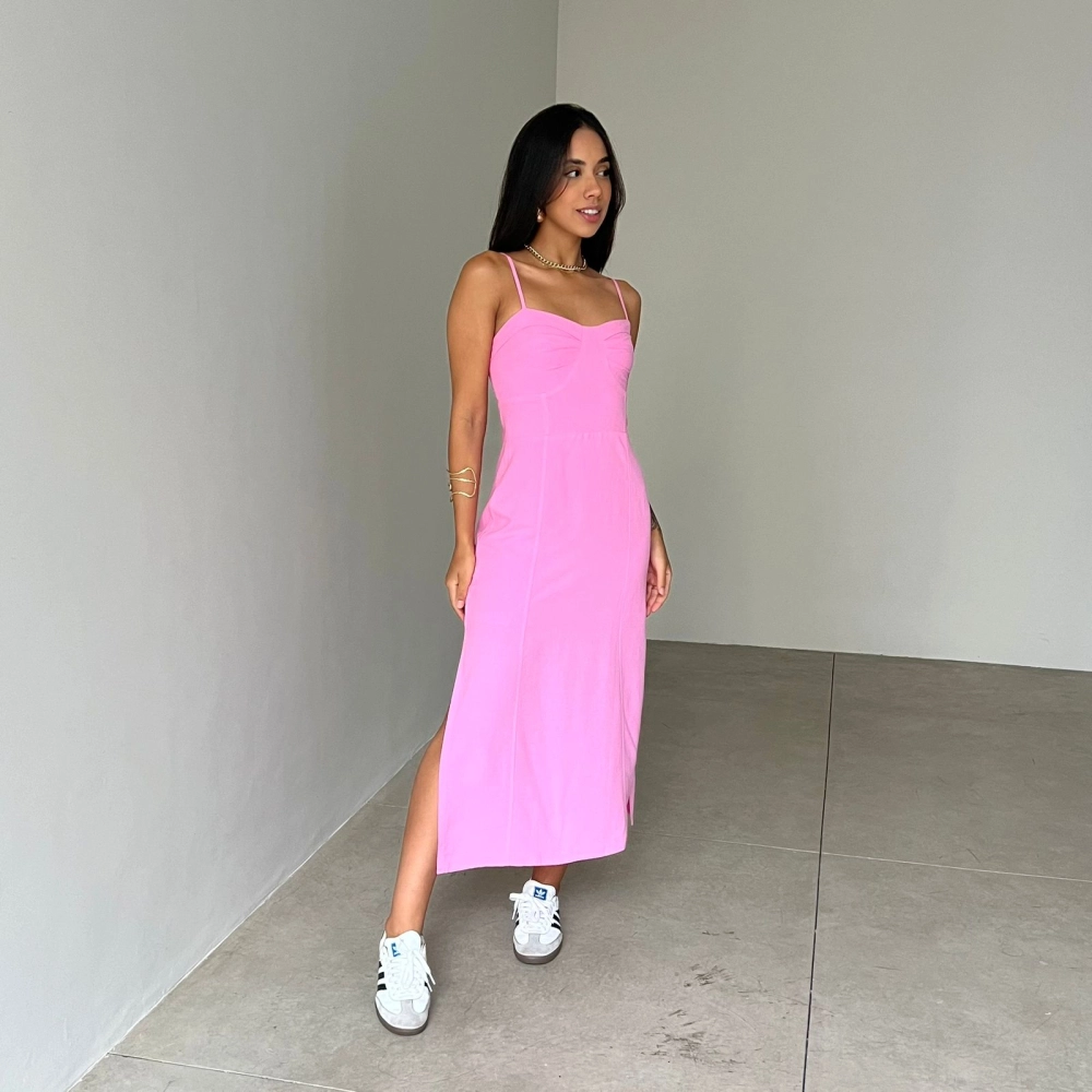 Vestido Cibele - Rosa