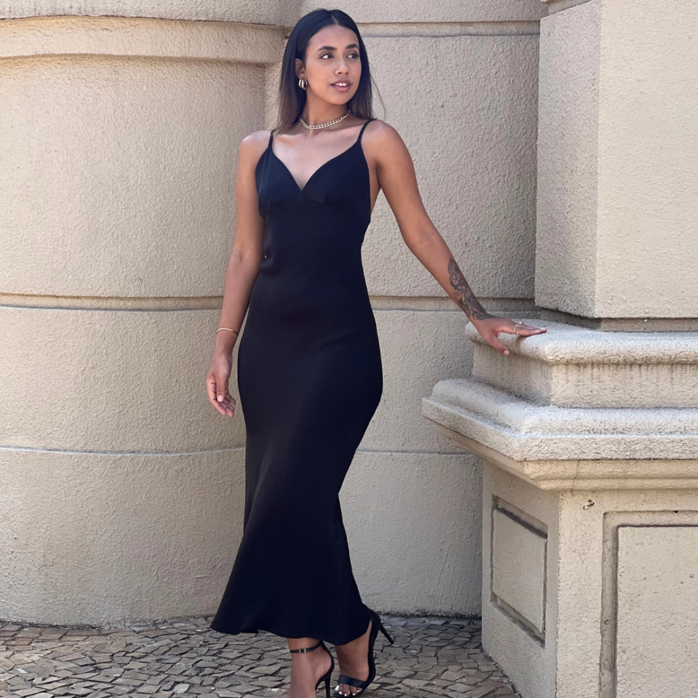 Vestido Lauren  - Preto