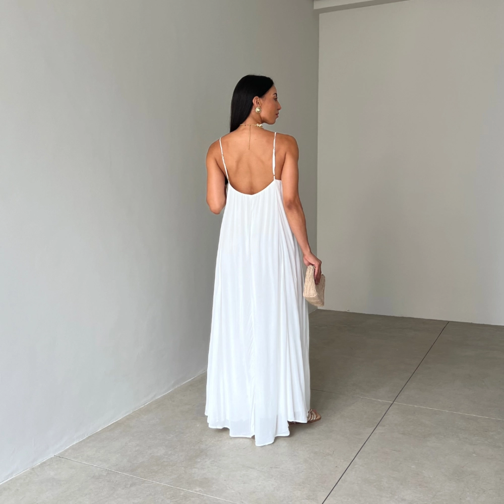 Vestido Luana - Branco