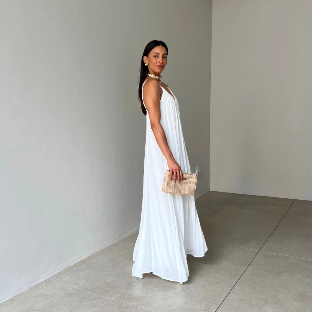 Vestido Luana - Branco