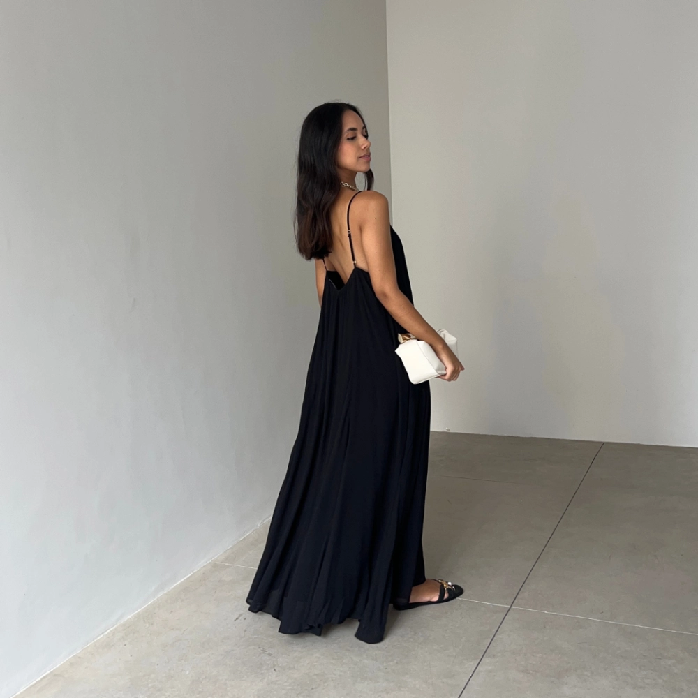 Vestido Luana - Preto