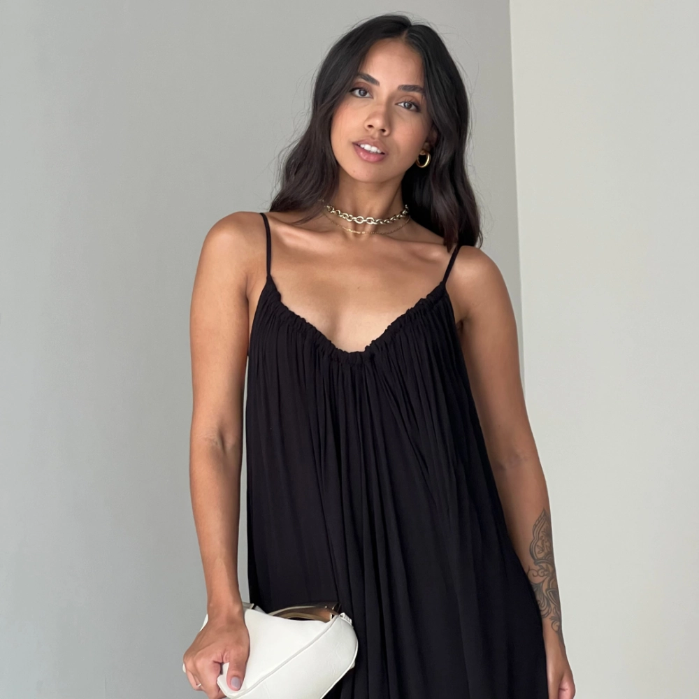 Vestido Luana - Preto