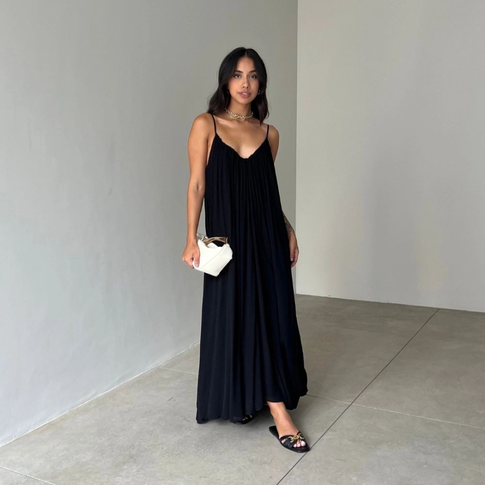 Vestido Luana - Preto