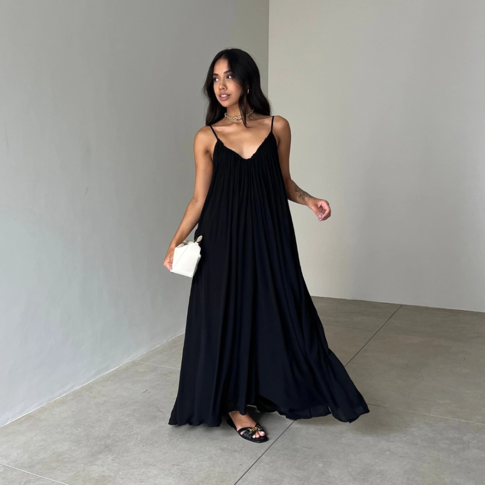 Vestido Luana - Preto