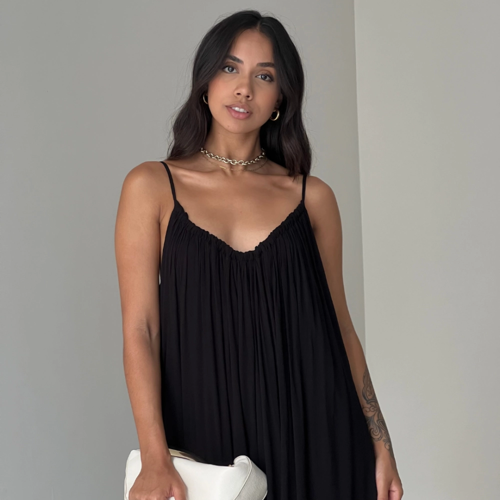 Vestido Luana - Preto