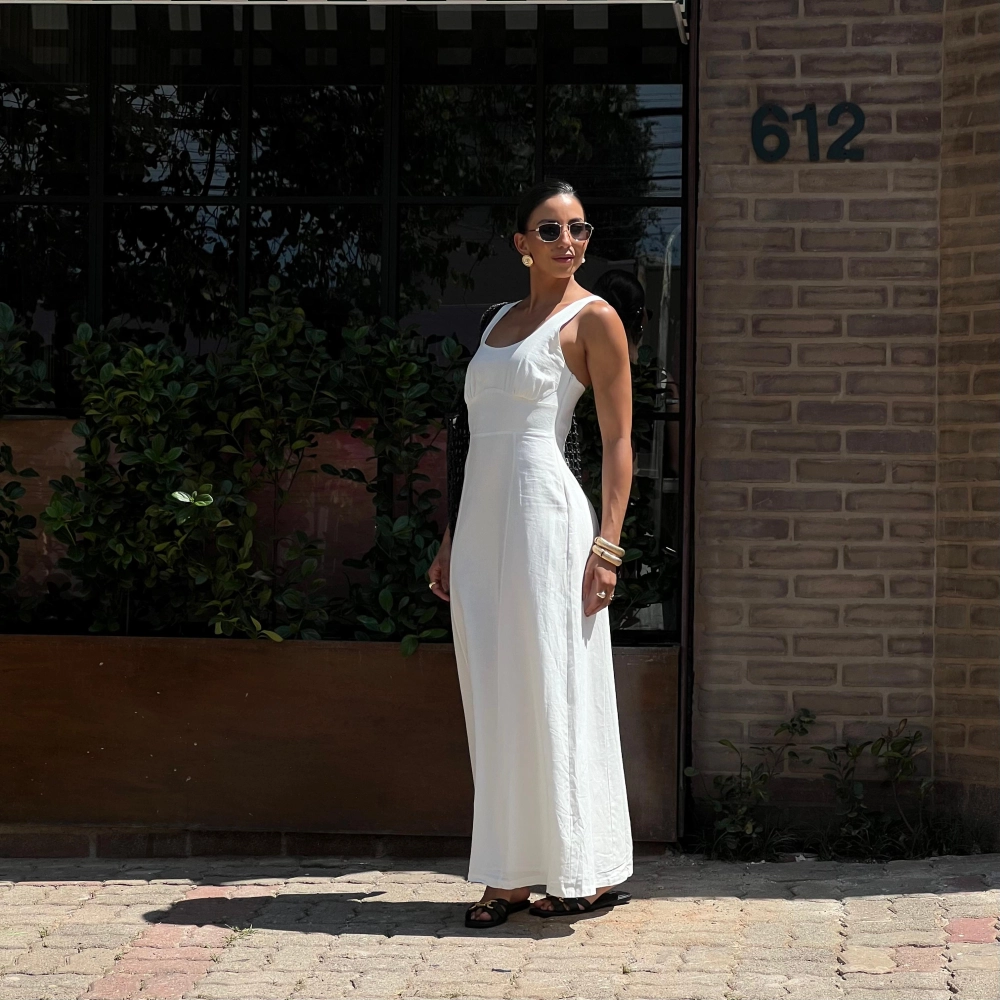 Vestido Olivia - Branco