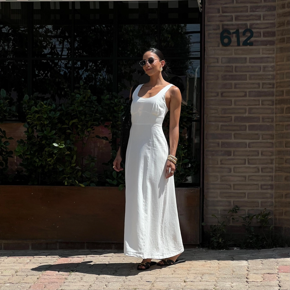 Vestido Olivia - Branco