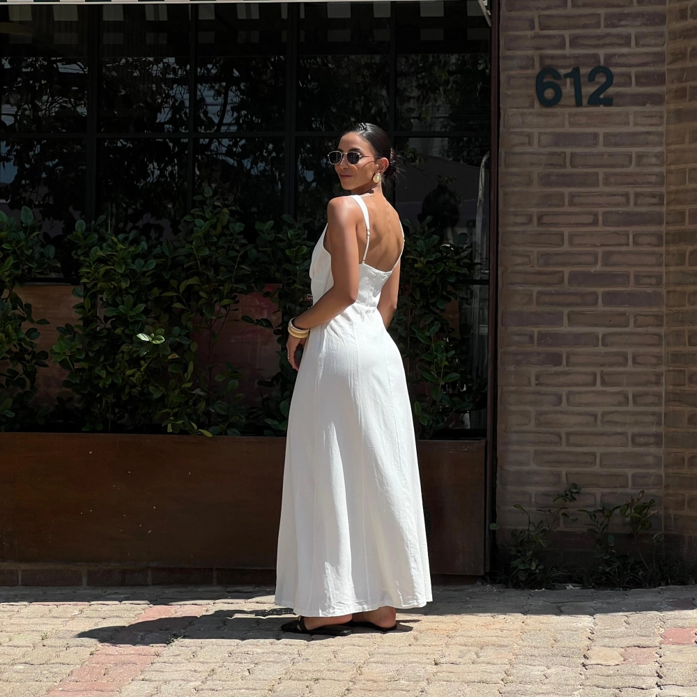 Vestido Olivia - Branco