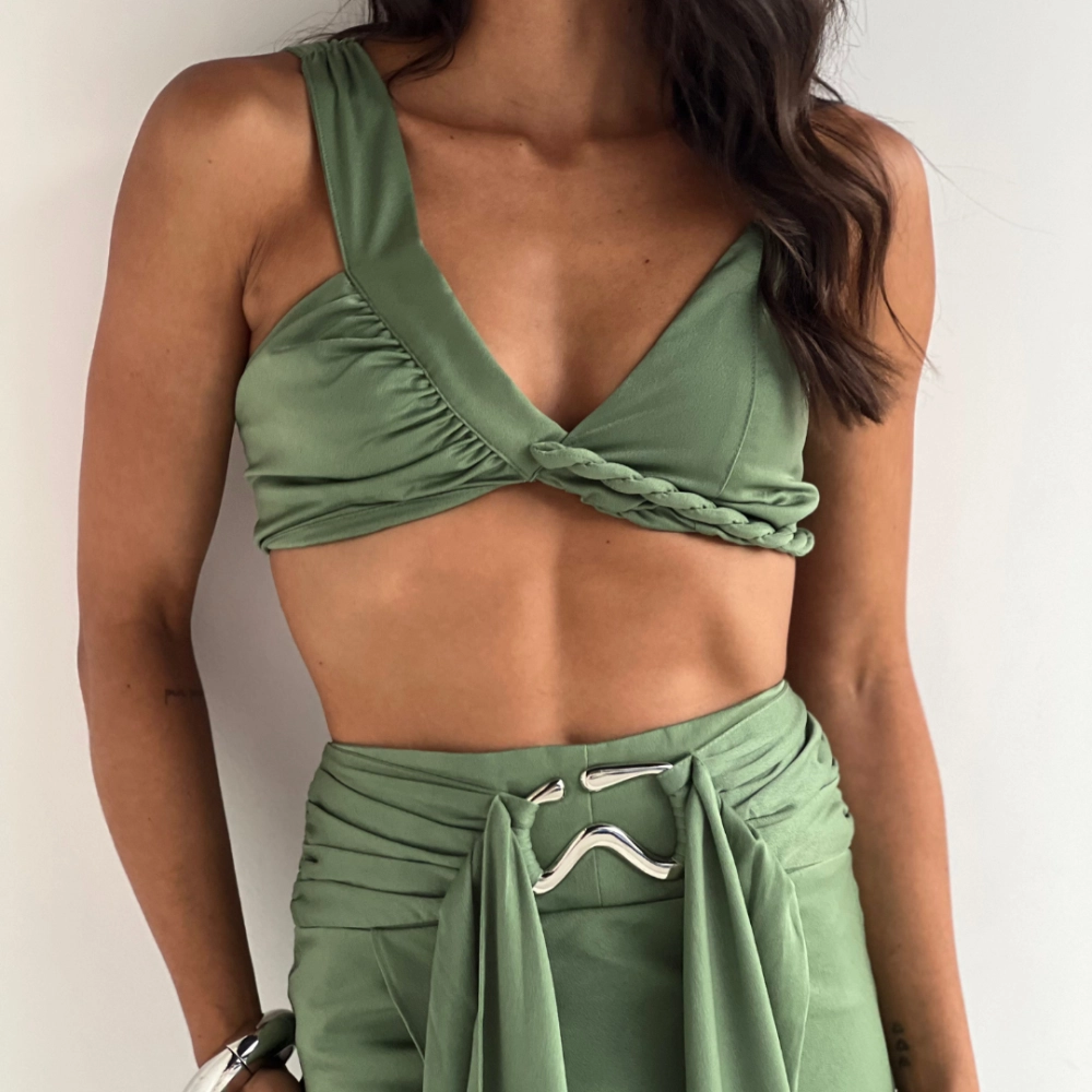 Cropped Mia - Verde