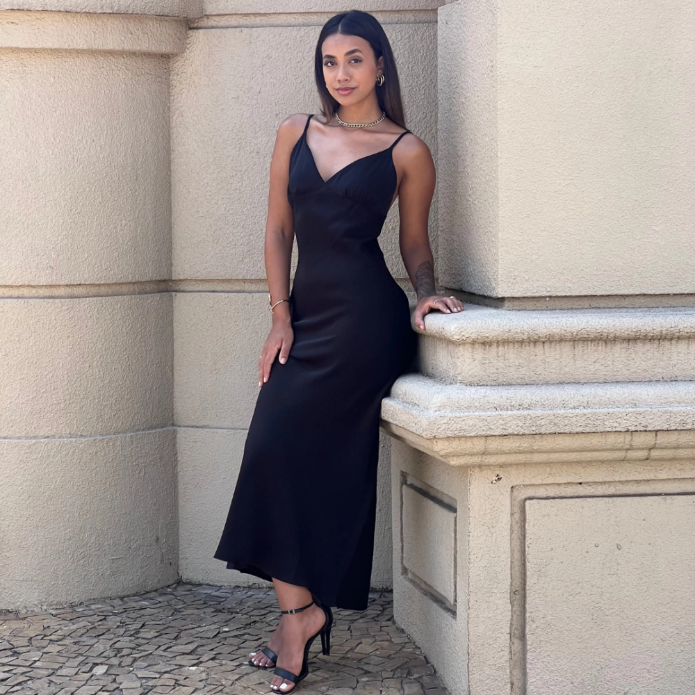 Vestido Lauren  - Preto