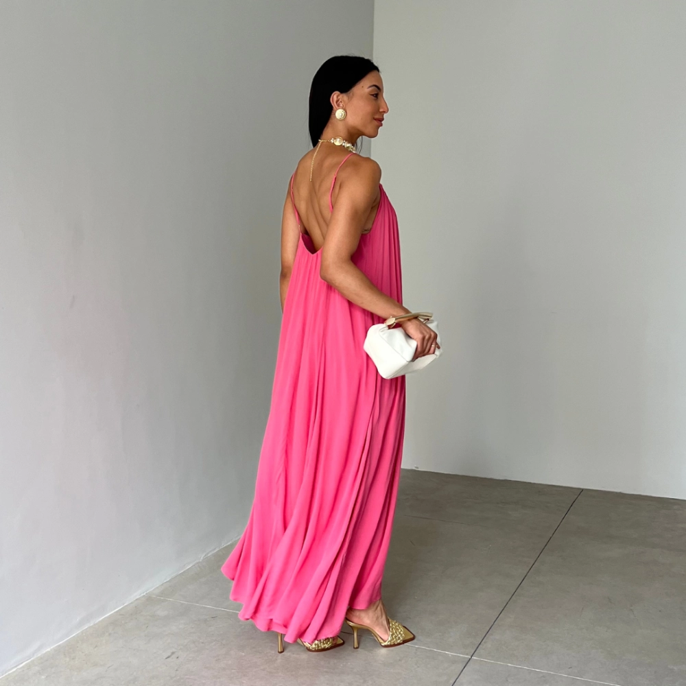 Vestido Luana - Rosa